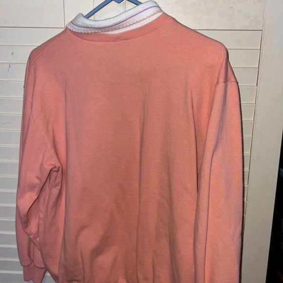 CB Habland collared floral sweatshirt, size medium - Picture 4 of 5